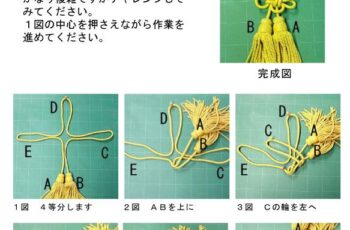 Chrysanthemum Knot (Kiku Musubi) – Traditional Japanese Decorative Knot Tutorial