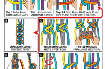 Master the Macrame Square Knot (A Complete Visual Map)