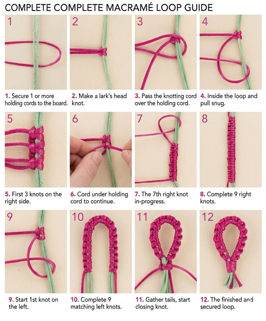 How to Create a Professional Macrame Button Clasp