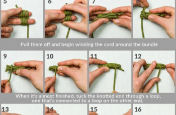 How to Make a Fast Rope Lanyard – Figure 8 Weave & Wrap