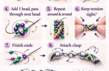 DIY Tubular Bead Bracelet – A Simple & Stylish Step-by-Step Tutorial