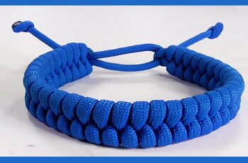 Strand Fishtail Adjustable Paracord Bracelet Rastaclat Style